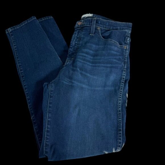 Madewell 10" High Rise Skinny Jeans Sz 29 - Picture 5 of 11